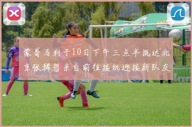 蒙哥马利于10日下午三点半抵达北京张稀哲亲自前往接机迎接新队友